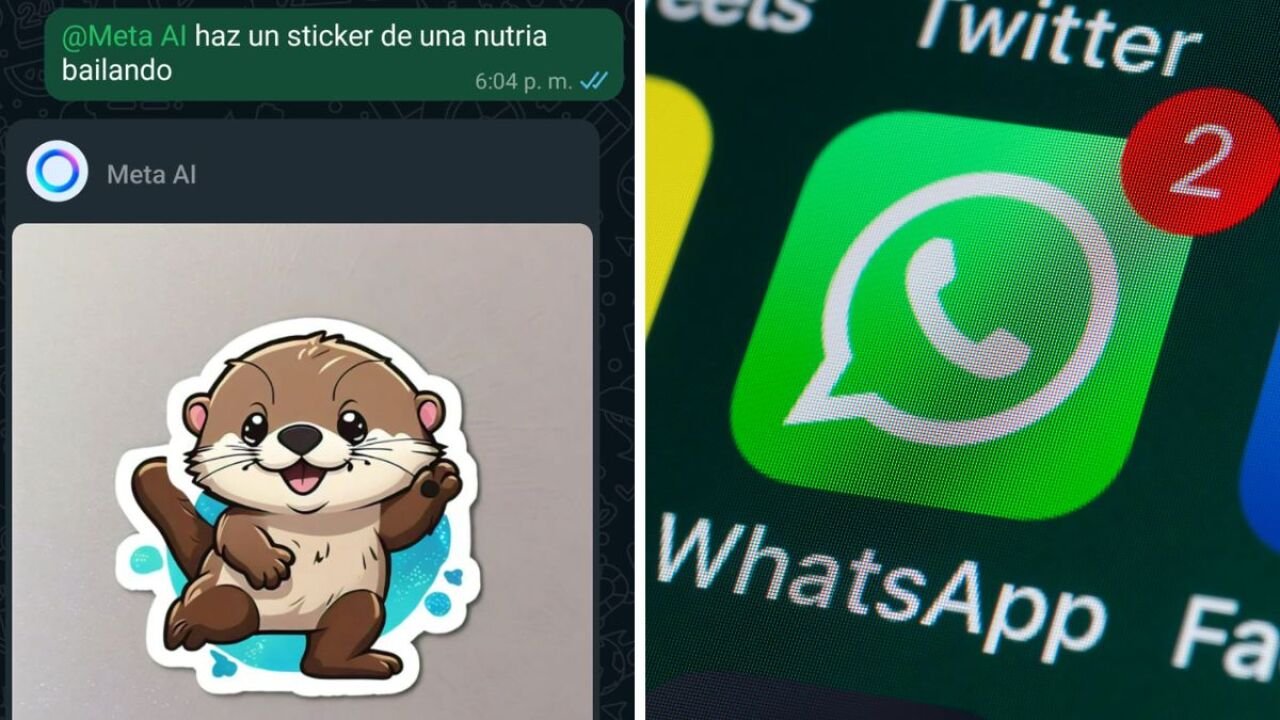 Cuatro funciones de stickers llegan a WhatsApp. Así las puedes usar