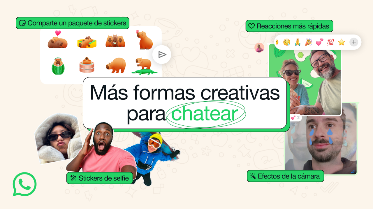 Ya podrás compartir tus paquetes de stickers en WhatsApp